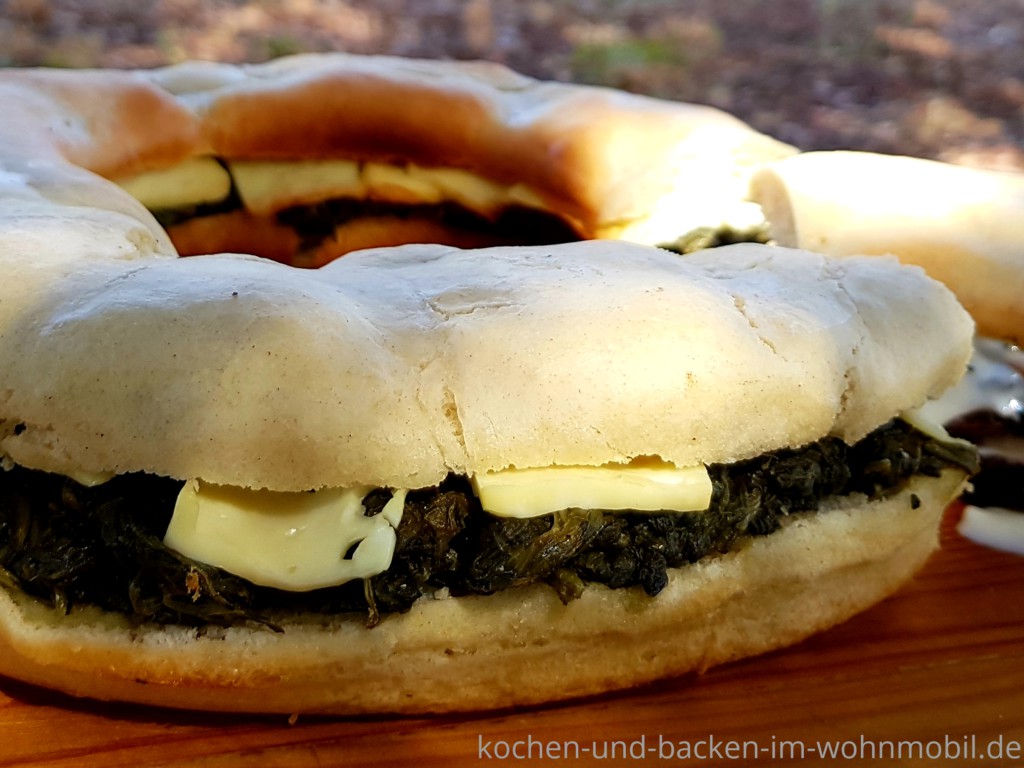 Überbackenes Baguette aus dem Omnia3 › kochen-und-backen-im-wohnmobil.de