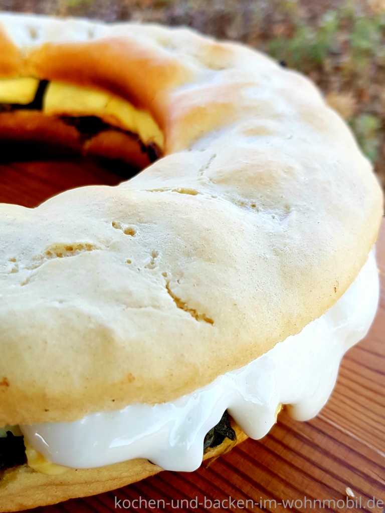 Überbackenes Baguette aus dem Omnia4 › kochen-und-backen-im-wohnmobil.de