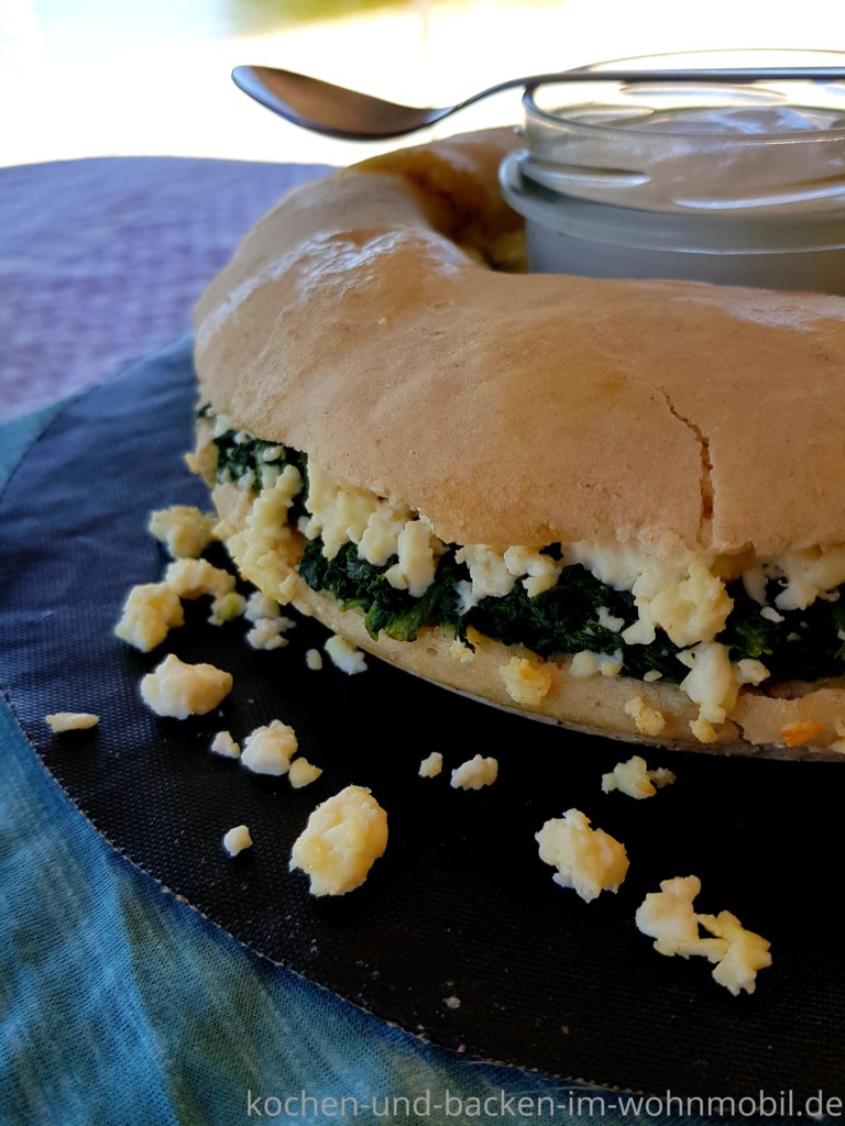 Überbackenes Baguette aus dem Omnia6 › kochen-und-backen-im-wohnmobil.de