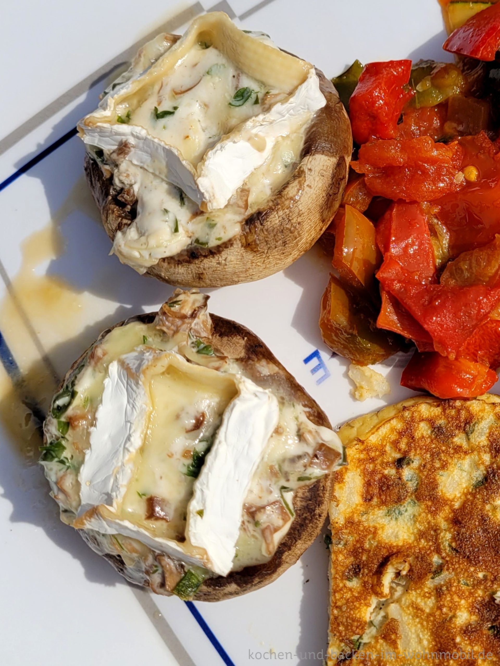 gefüllte Champignons aus dem OMNIA Backofen (1) › kochen-und-backen-im ...