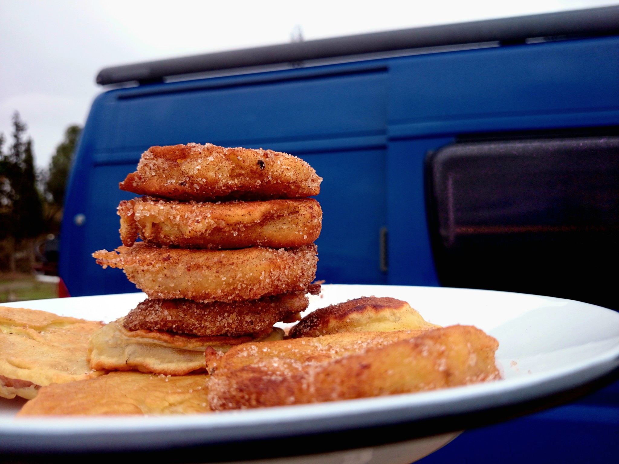 Schnelle gebackene Apfelringe kochen-und-backen-im-wohnmobil.de (2 ...